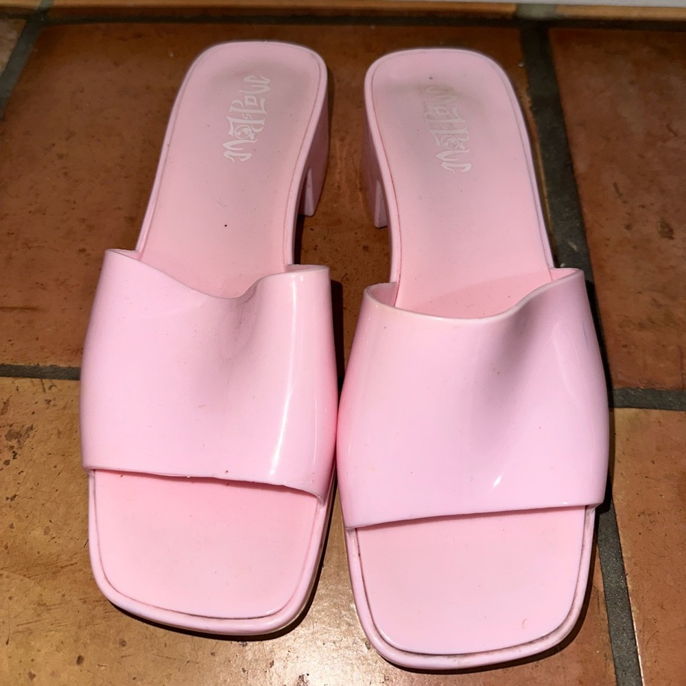 Mad Love Light Pink Women's Mules